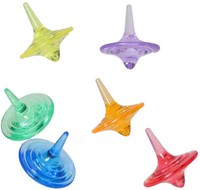 Albatros Hengelsport transparente Kreisel Spielzeug Set 36 Stück bunt-2