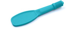 ARK Therapeutic flacher Löffelaufsatz Z-Vibe multicolor sensorisches Spielzeug Dunne lepelvormige opzet voor de Z-Vibe, voor sensorische voedingstherapie.