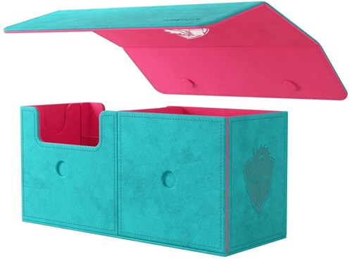 Gamegenic Deckbox The Academic 133+ XL Teal/Pink - Kartenaufbewahrung