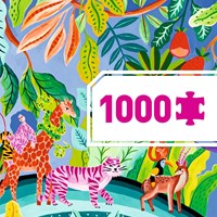 Djeco Puzzle La fiesta - 1000 Teile - FSC MIX - buntes Puzzlevergnügen-3