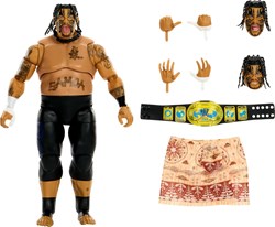 Mattel WWE Actionfigur Ultimate Edition Umaga 15 cm Spielzeug