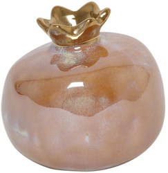 Countryfield Vase Pomegranate gelb orange Keramik Dekoration 7,2cm