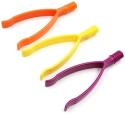ARK Therapeutic sensorisches Spielzeug Squeezer Tip Z-Vibe Kombi Multicolor Oraal-motorisch opzetstuk om kaak, tong en lippen te trainen via de Z-Vibe.