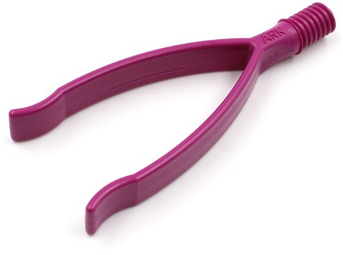 ARK Therapeutic sensorisches Spielzeug Squeezer Tip Z-Vibe magenta Oraal-motorisch opzetstuk om kaak, tong en lippen te trainen via de Z-Vibe.