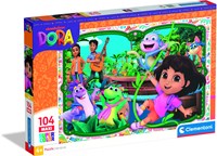 Clementoni Puzzle Dora the Explorer 104 Maxi Teile Kinderpuzzle-3