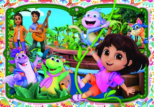 Clementoni Puzzle Dora the Explorer 104 Maxi Teile Kinderpuzzle-2