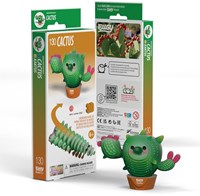 Eugy 3D Puzzle - Kaktus - Kreatives umweltfreundliches Spielzeug-2
