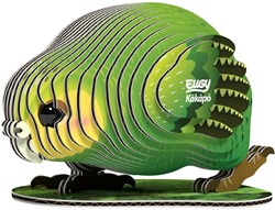Eugy 3D Puzzle Kakapo - nachhaltiges Tier Spielzeug Karton