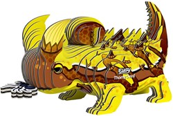 Eugy 3D Puzzle - Dornteufel - Bastelset aus Karton 44 Teile