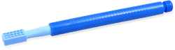 Ark Therapeutics vibrierendes Mundmotorik-Spielzeug Z-Vibe blau Trillende mondmotoriektool voor spraak-, eet- en sensorische vaardigheden, onder begeleiding.