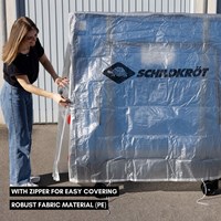 Schildkröt Tischtennis Tisch Abdeckhaube wasserabweisendes Polyester-3