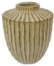 Countryfield Vase Dekoration Duuk S grün Kunststoff Ø23x26cm