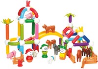 Smartmax magnetisches Bauernhof Spielzeug XXL Bauset - STEM-2