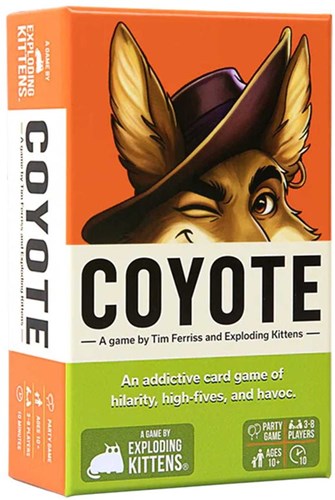 Exploding Kittens Kartenspiel Coyote - Familienspiel - Humor - 66 Karten-3