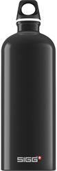 Sigg Traveller Wasserflasche Schwarz - 1L
