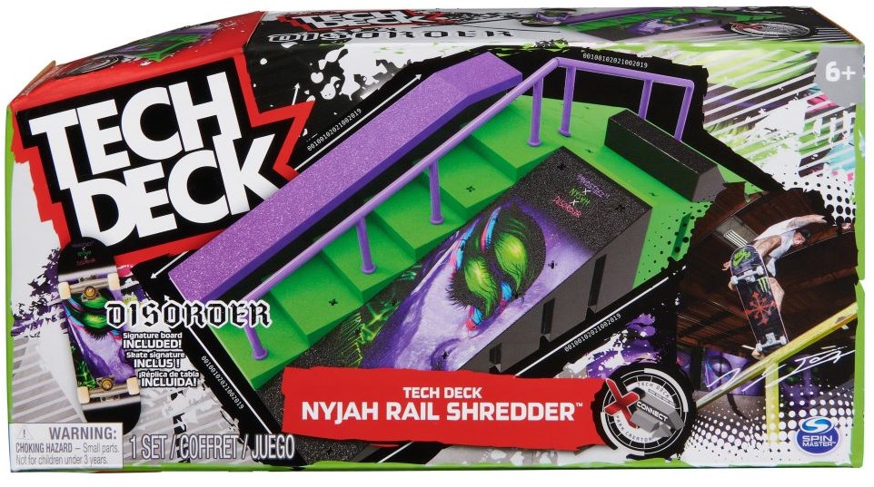 Tech Deck X-Connect Park Creator Nyjah Shredder