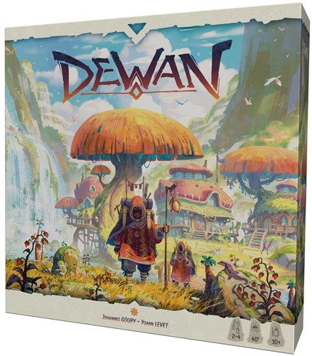Asmodee Brettspiel Dewan strategisches Kartenspiel für 2-4 Spieler