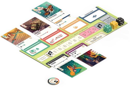 Cool Mini Or Not Brettspiel Nova Era - Strategie und Familienspaß-3
