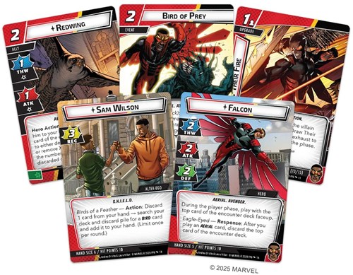 Fantasy Flight Games Marvel Kartenspiel Champions Falcon Hero Pack Erweiterung-3