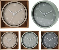 Home & Styling Wanduhr für Kinder - bunte runde Uhr 20cm