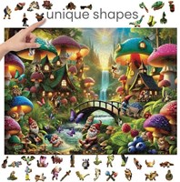 Wooden.City Holzpuzzle Mushroom Wonderland 1000 Teile Fantasie-3