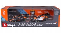 Bburago F1 McLaren Rennwagen Set Lando Norris 1:43 - 4 Modelle