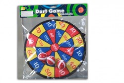 Dartbord Soft 28 cm met 3 ballen