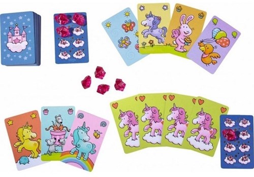 Haba Spiel Einhorn Glitzerglanz Flonkerbingo Bingospiel Karton-3