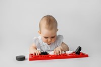 Mom's Care SENSORY TOYS Sensory Puzzles XL Contrasting Wheels 4