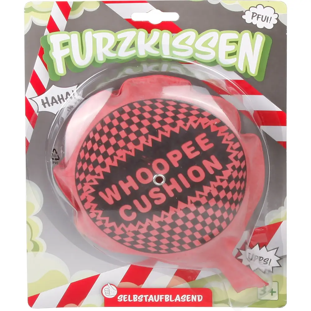 Vedes Furzkissen Spielzeug selbstaufblasend multicolor Spaß