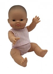 Paola Reina Babypuppe Gordi Mädchen Mandelaugen Pyjama - 34 cm