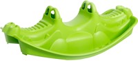 OttoSimon Wippe Krokodil Schaukel 3-Sitzer grün Outdoor-Spielzeug-3