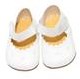 Asi Puppenschuhe Lackleder weiß 43-57cm - Puppenzubehör