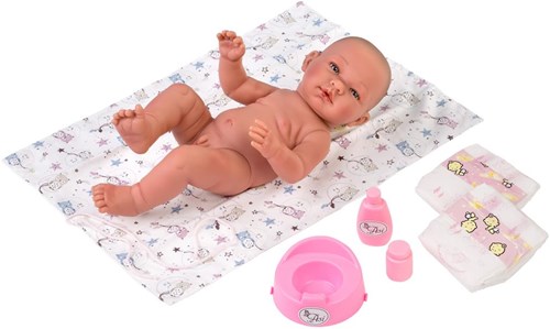 Asi Puppen Pflege Set mit Töpfchen - Puppenzubehör rosa