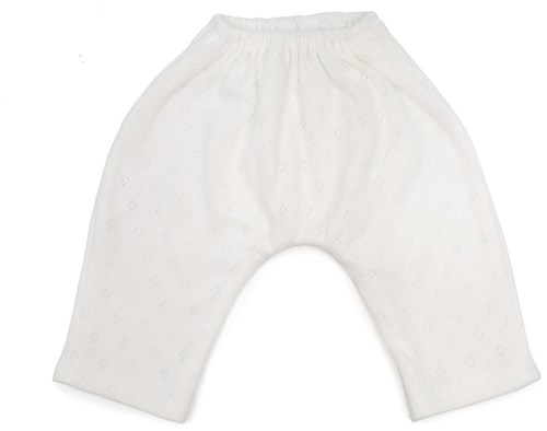 Asi Puppenkleidung lange Baumwollhose weiß Puppenzubehör