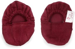 Asi Puppenkleidung Schuhe weich bordeaux - Puppenzubehör