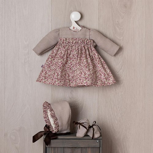 Asi Puppenkleidung Kleid Martina Multicolor für Babypuppen