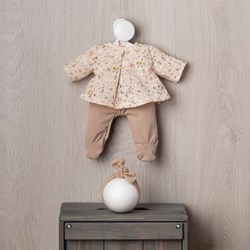 Asi Puppenkleidung - Primavera Outfit - buntes Puppenset