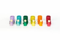 Grapat Holzspielzeug Nins, Ringe & Münzen alternative Farben 60 Stück-3
