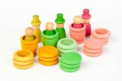 Grapat Holzspielset Frühling - Fantasie Spielzeug 27 Stück