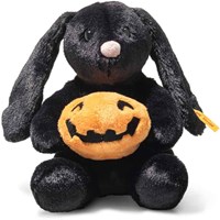 Steiff Kuscheltier Hoppie Hase Mr. Spice schwarz 16 cm Plüsch