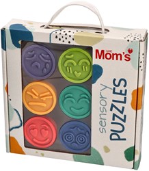 Mom's Care sensorisches Spielzeug Emotionspuzzles für Kinder