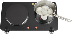 Inventum elektrische Kochplatte 2 Platten - kompakte Kochplatte