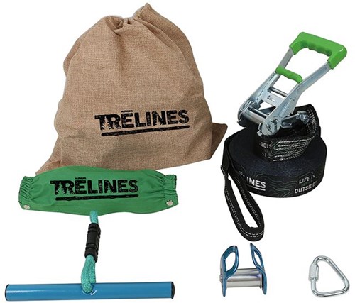 Trelines Zipline Roller Adventure Line 11m - Outdoor-Spielzeug-3