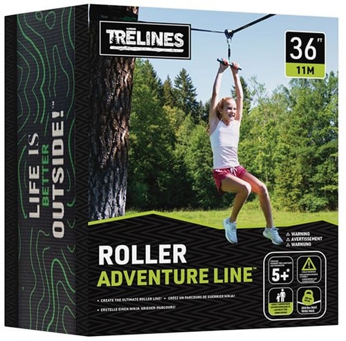 Trelines Zipline Roller Adventure Line 11m - Outdoor-Spielzeug-2