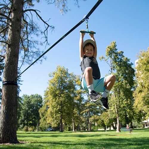 Trelines Zipline Roller Adventure Line 11m - Outdoor-Spielzeug