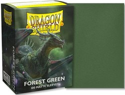 Dragon Shield Kartenhüllen Forest Green 100 Stück - Trading Cards