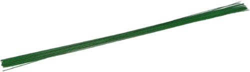 HBX natural living Basteldraht grün 20 Stück - Blumendraht 400mm