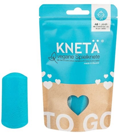 Kneta Knetmasse blau vegan nachhaltig 100g kreatives Spielzeug