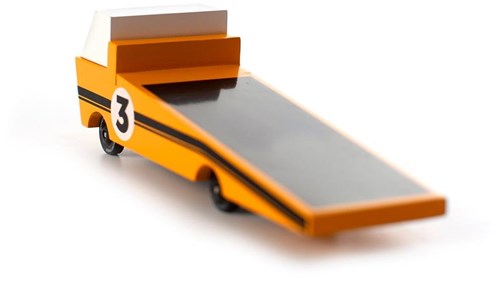Candylab Spielzeugauto Abschleppwagen Rennen - Holz Candycar Welt-3